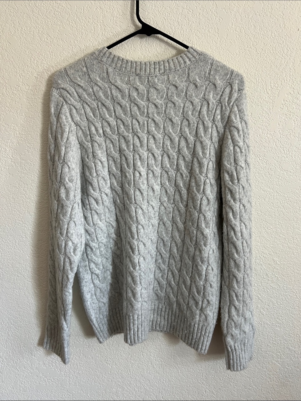 Express Cable-Knit Crewneck Sweater - Picture 4 of 4